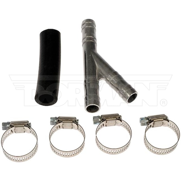 Motormite Aluminum Heater Hose Repair Kit, 47238Hp 47238HP Zoro